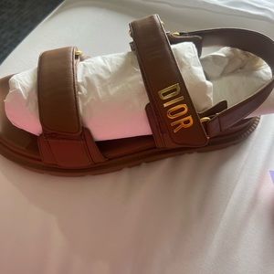 Dior woman sandals size 11 US.
